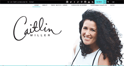 Desktop Screenshot of caitlinmiller.com